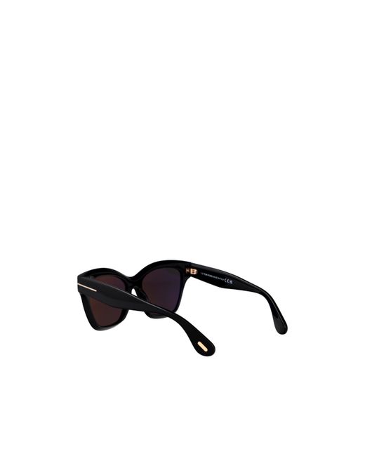 Tom Ford Black Eyewear Cat-Eye Sunglasses