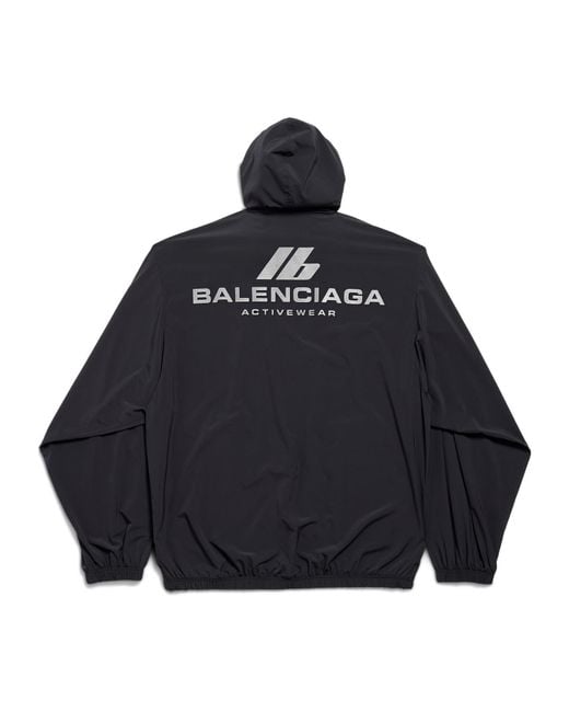 Balenciaga Blue Apos;S Activewear Wind-Resistant Jacket for men