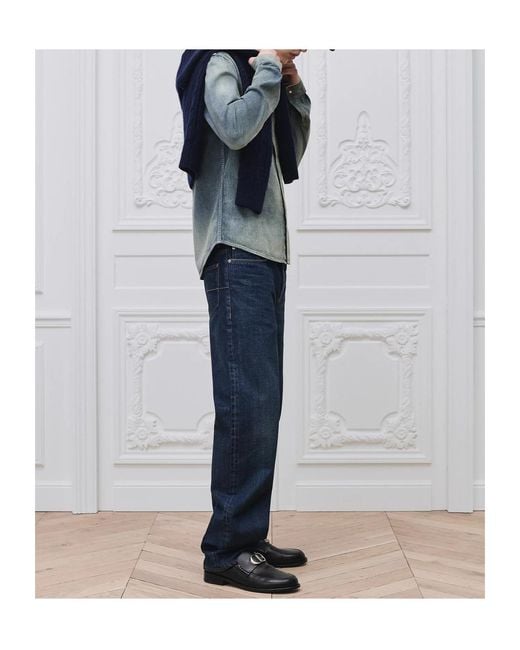 Dior Blue Shirt for men
