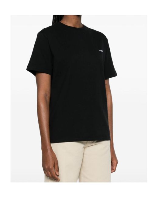 Coperni Black Logo Printed Crewneck T-Shirt