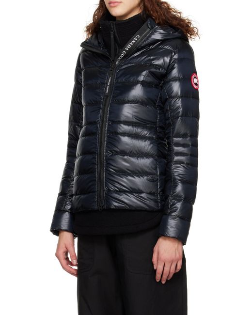 Canada Goose Black Cypress Padded Hooded Jacket