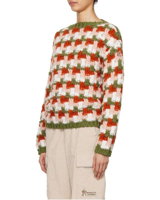Moncler Multicolor Grenoble Crewneck Knitted Jumper