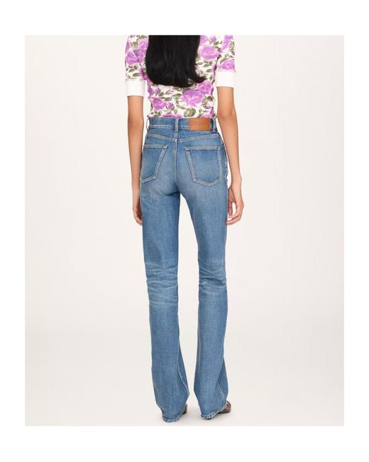 Chloé Blue Chloé Straight-Leg Jeans
