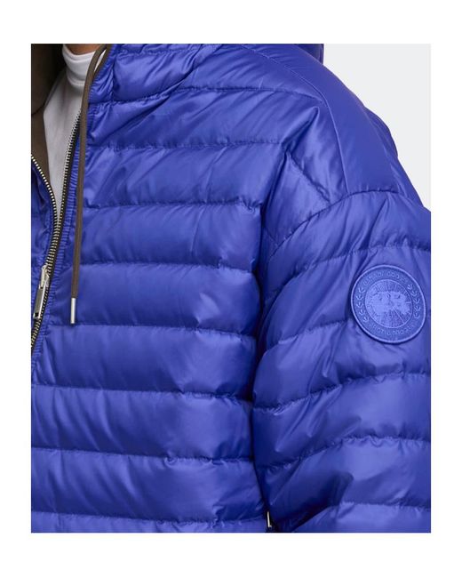 Canada Goose Green Fuse Reversible Drawstring Hoodie for men