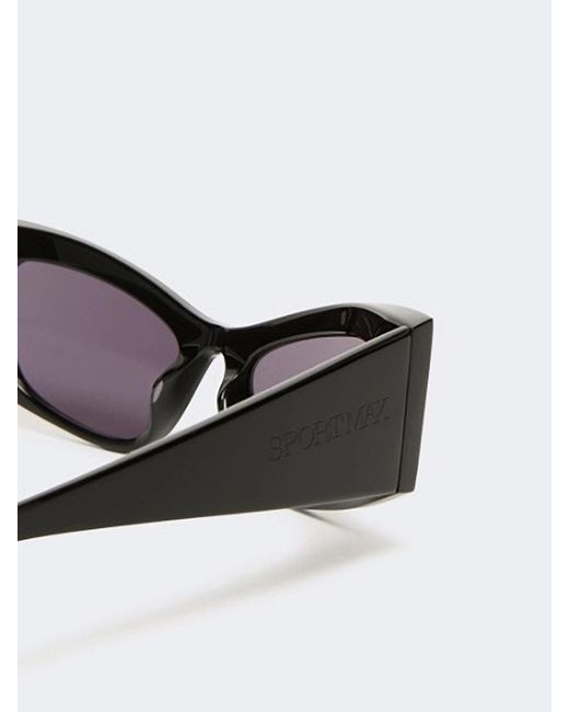 Sportmax Metallic Full Frame Sunglasses