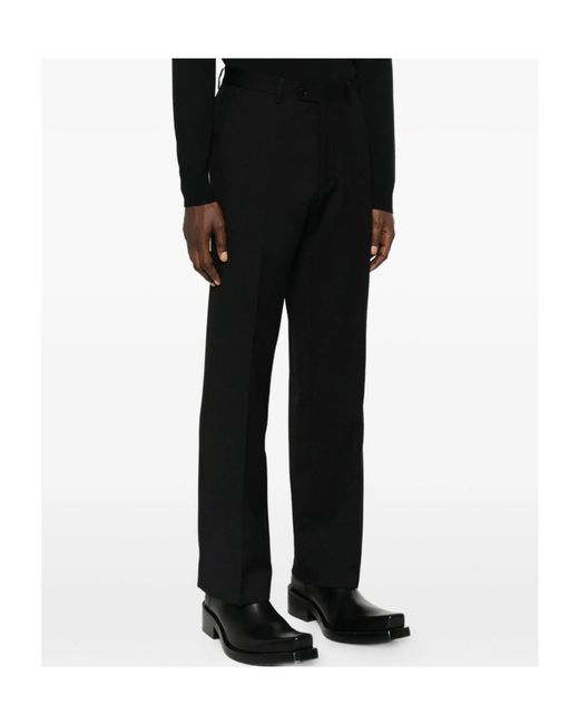 sunflower Blue Straight-Leg Tailored Trousers for men