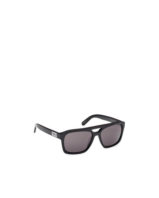 Gcds Multicolor Logo Temple Sunglasses for men