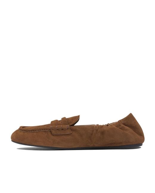 Miu Miu Multicolor Square Toe Loafers
