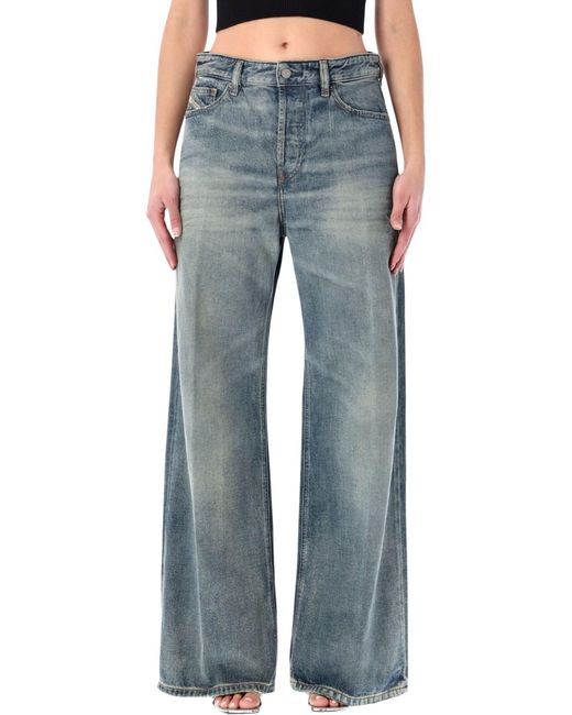 DIESEL Blue 1996 D-Sire Relaxed Jeans