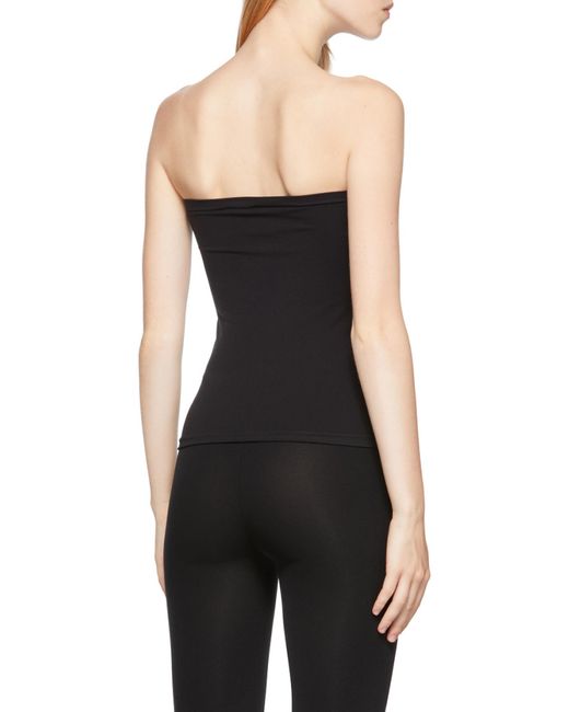 Wolford Black Strapless Tube Top