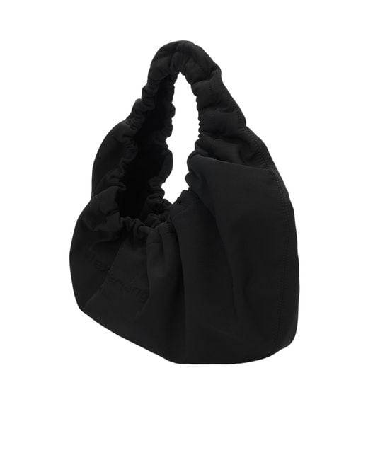 Alexander Wang Black Crescent Medium Shoulder Bag