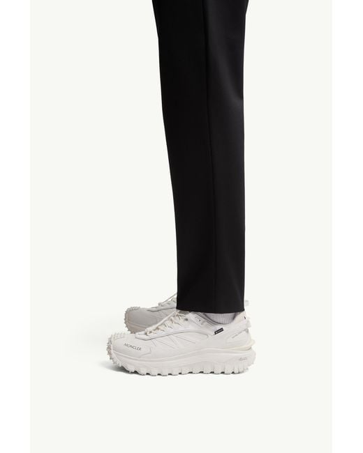 Moncler Blue Logo Jogging Trousers for men