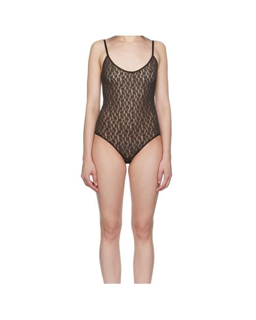 Baserange Black Musial Bodysuit