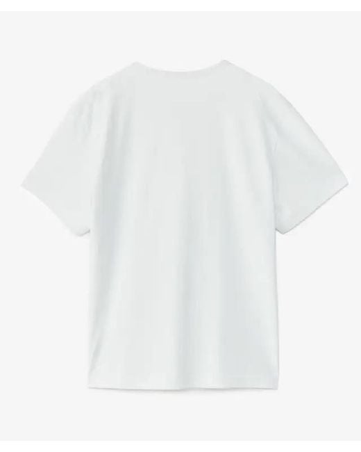 Post Archive Faction PAF White On Running T-Shirt X Post Archive Faction for men