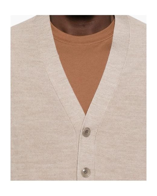 Lemaire Natural Button-Front Cardigan