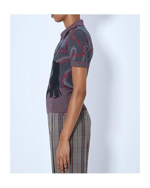 Vivienne Westwood Blue Cutlass Polo