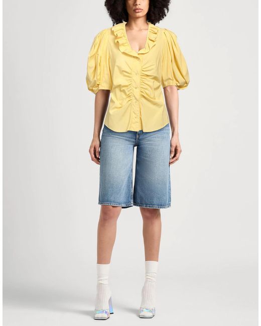 Isabel Marant Yellow Solid Colour Shirts