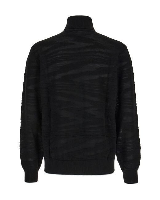 Missoni Black Turtleneck for men