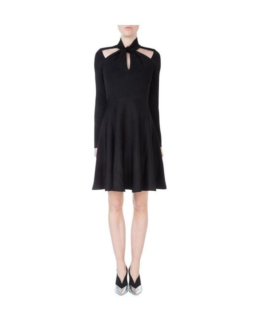 Givenchy Black Slim Trumpet Dress