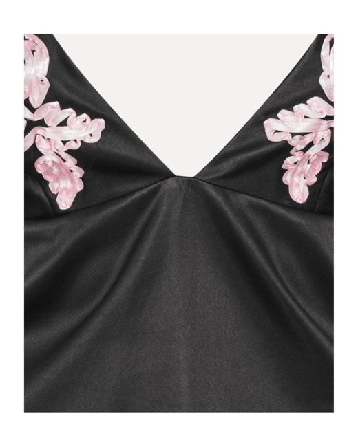 ROTATE BIRGER CHRISTENSEN Black A-Line Mini Dress