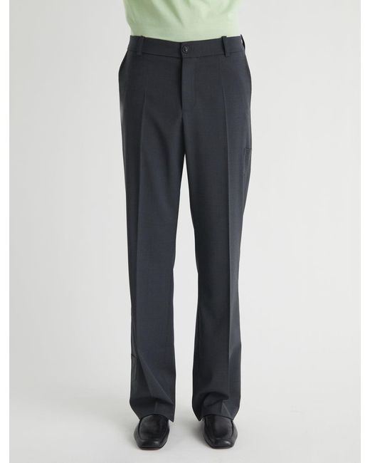 Paloma Wool Blue Belt Loop Trousers for men