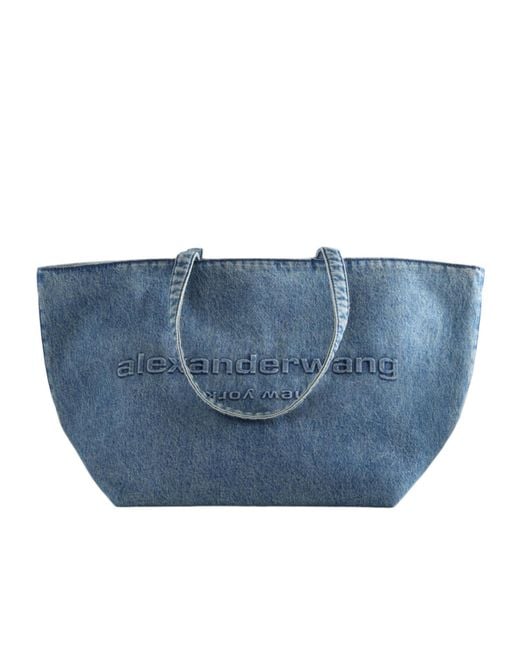 Alexander Wang Blue Punch Tote Shopper Bag