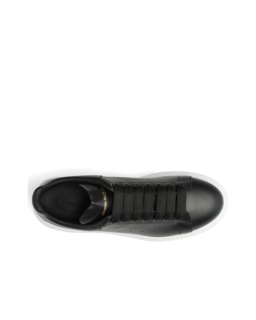 McQueen Black Larry Oversized Sneakers