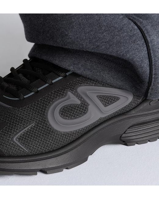 Dior Black Homme B30 Countdown Tech Sneakers for men