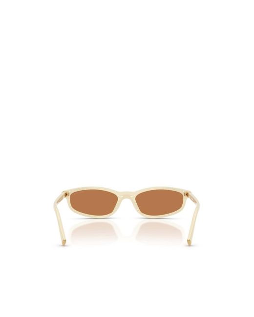 Miu Miu Blue Eyewear Cat-Eye Sunglasses