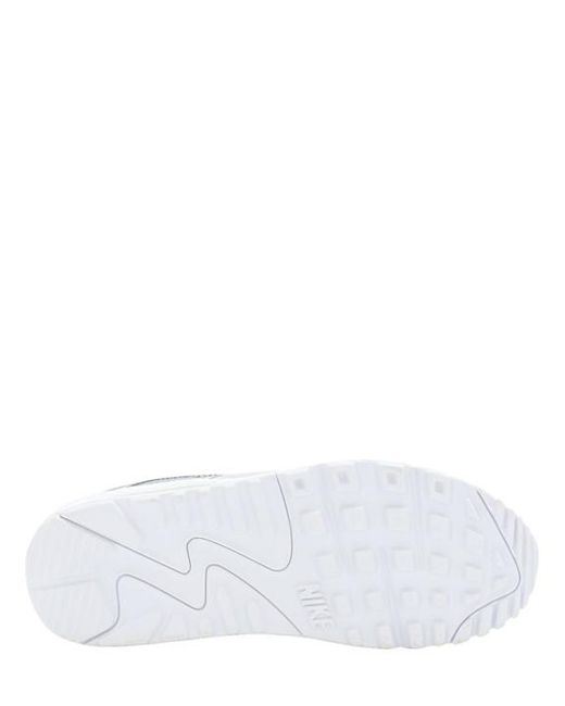 Nike White Laceup Casual Shoes