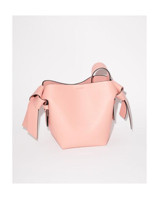 Acne Pink Mini Musubi Shoulder Bag