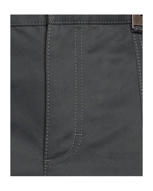 Burberry Gray High-Waisted Straight-Leg Cargo Pants