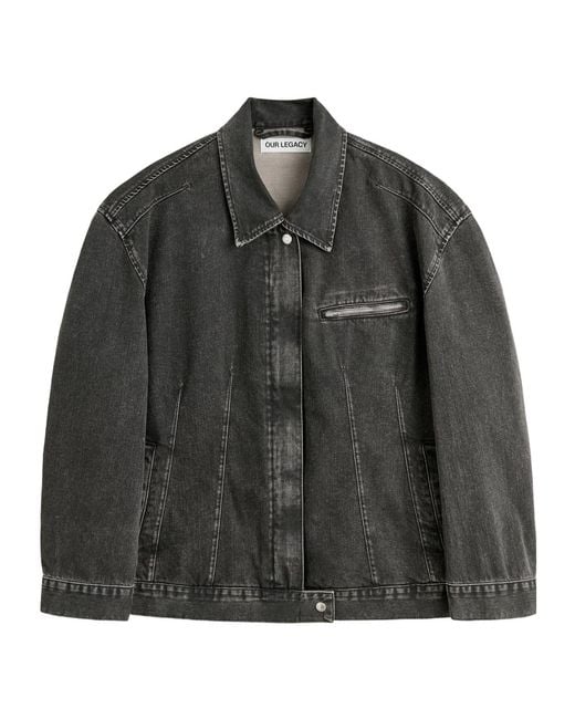 Our Legacy Black Draft Jacket