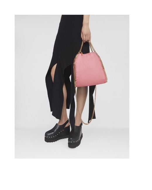 Stella McCartney Pink Mini Falabella Tote Bag