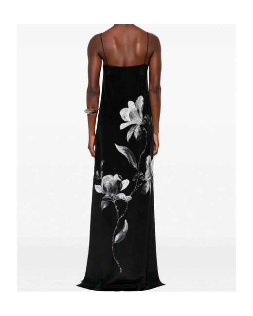 Ermanno Scervino Black Strappy Dress
