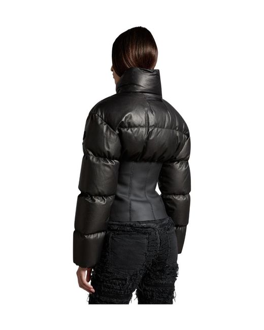 Moncler Black Yongal Short Down Jacket