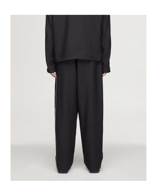 Y-3 Black Mercedes Amg Track Pants for men