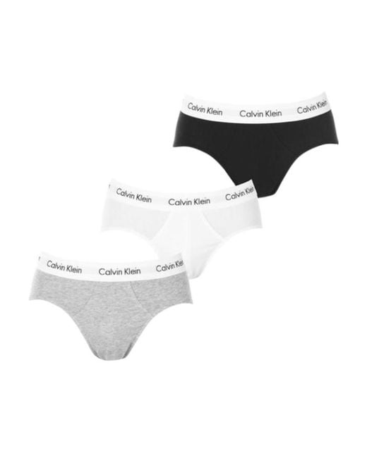 Calvin Klein White Logo Underwear for men