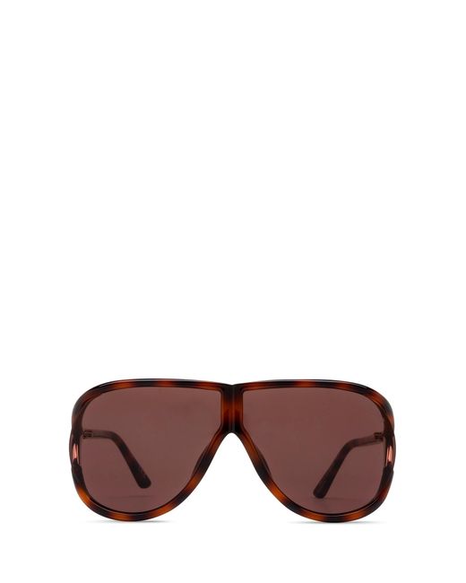 Tom Ford Purple Eyewear Axel Pilot Frame Sunglasses for men