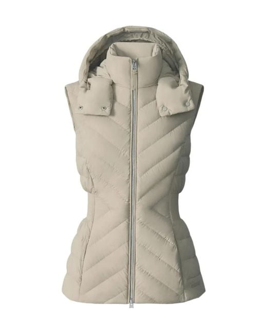 Mackage Gray Hoshi Hooded Quilted Gilet