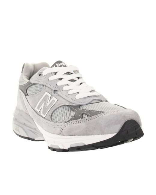 New Balance White Mr993 for men
