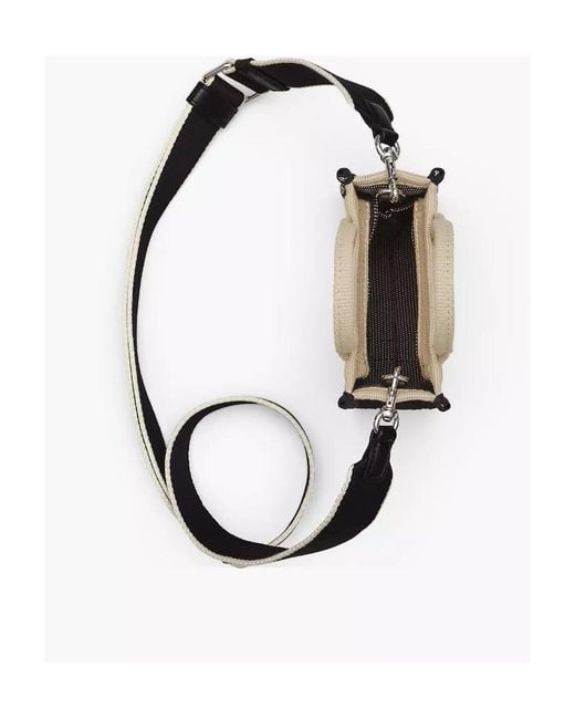 Marc Jacobs Black The Jacquard Crossbody Tote Bag