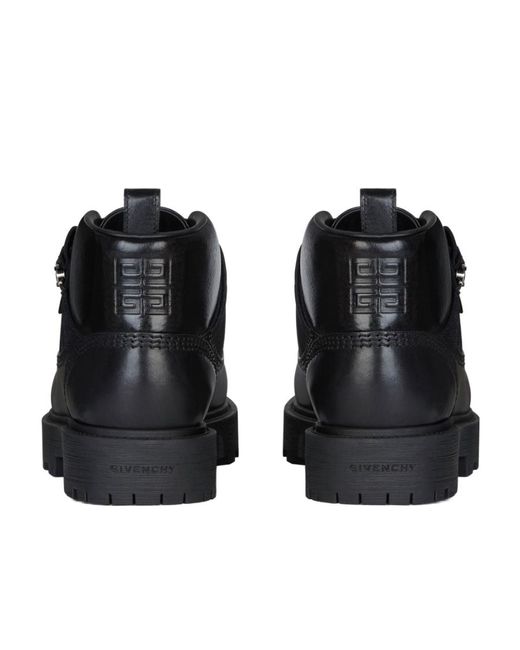 Givenchy Black Storm Ankle Boots for men