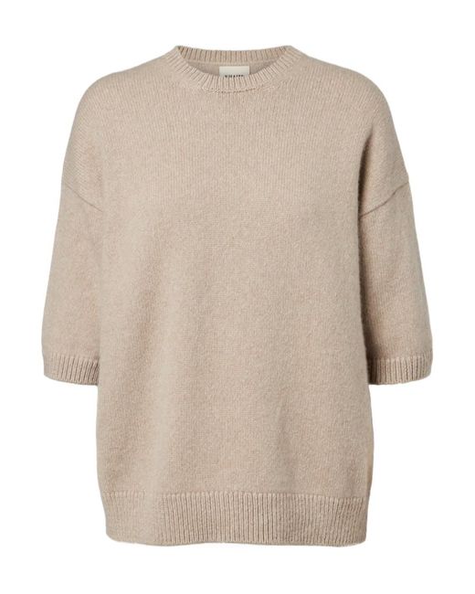 Khaite Natural Ares Cashmere Sweater