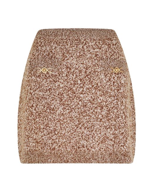 Versace Natural Mini Skirts