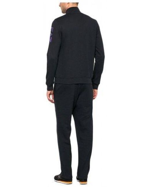 EA7 Black Dark Sports Suit for men