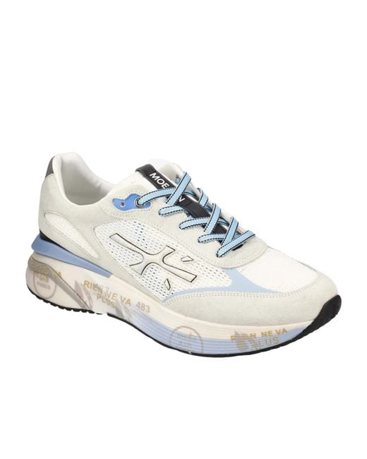 Premiata White Moe Run for men