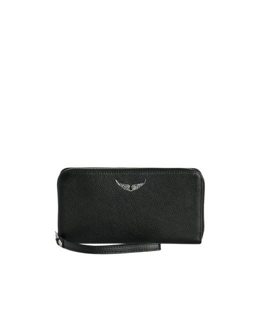 Zadig & Voltaire Black Compagnon Wallet
