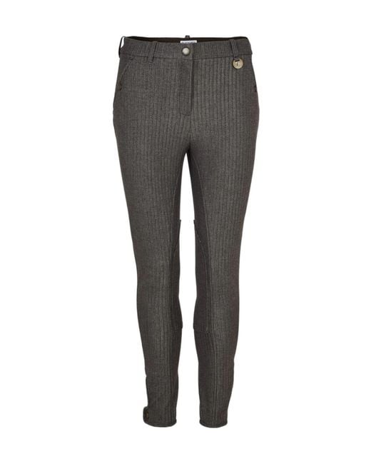 Burberry Gray Slim Fit Trouser