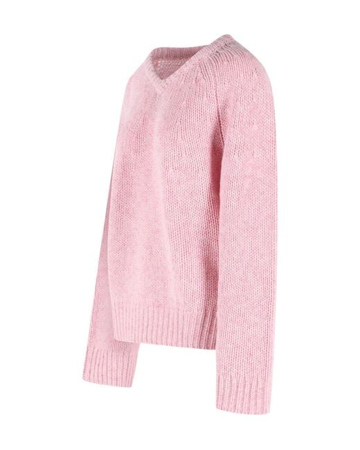 Lisa Yang Pink Long-Sleeved Sweater